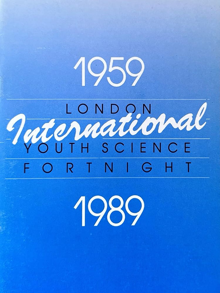 Cover of the Thirty-First London International Youth Science Fortnight 1989