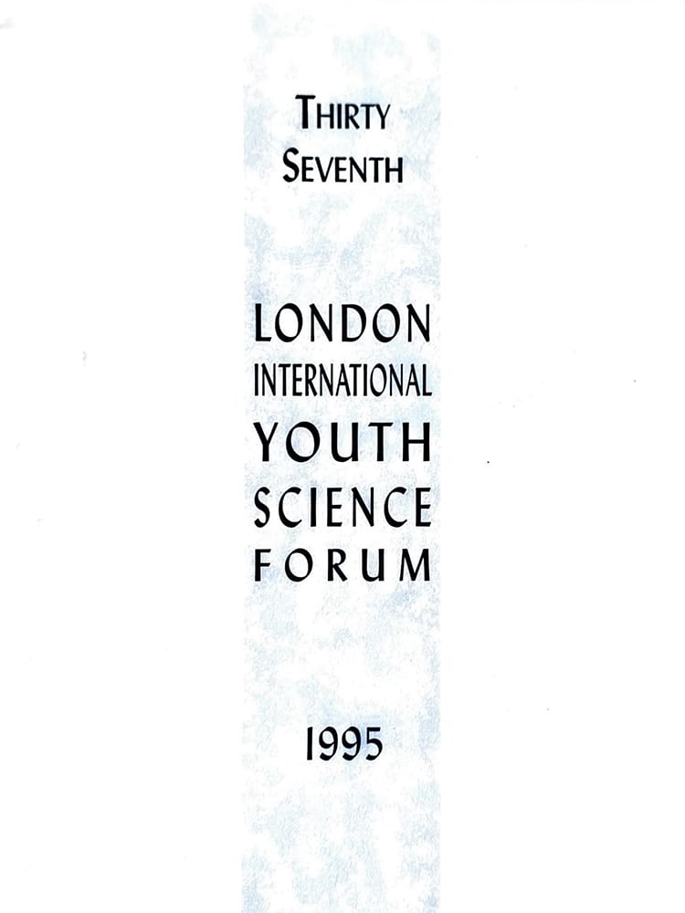 Cover of the Thirty-Seventh London International Youth Science Forum 1995