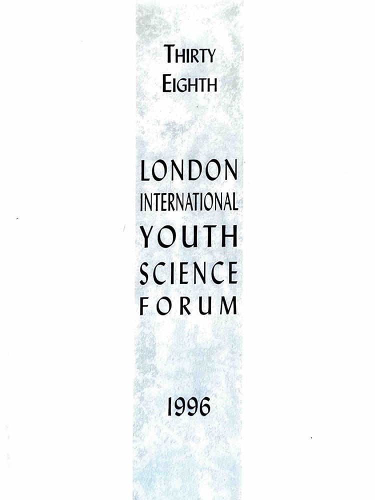 Cover of the Thirty-Eighth London International Youth Science Forum 1996