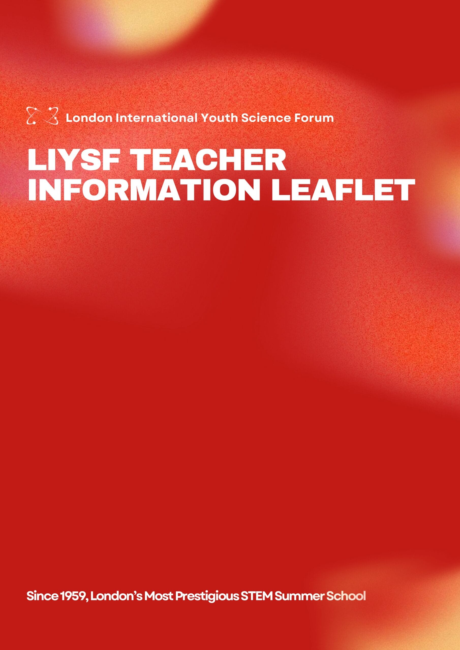 LIYSF Teacher Information Leaflet