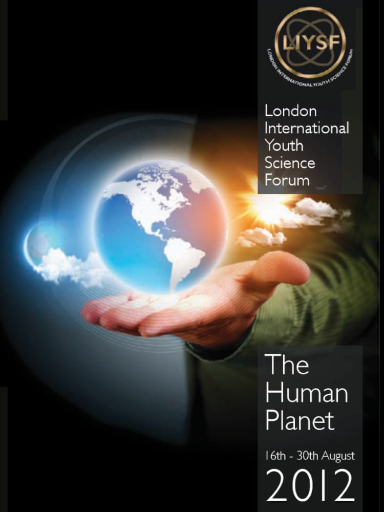 Cover of the Fifty-Fourth London International Youth Science Forum 2012