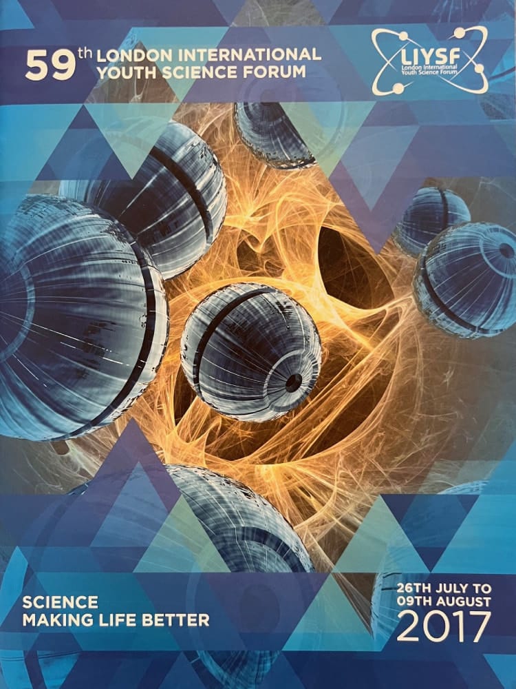 Cover of the Fifty-Ninth London International Youth Science Forum 2017